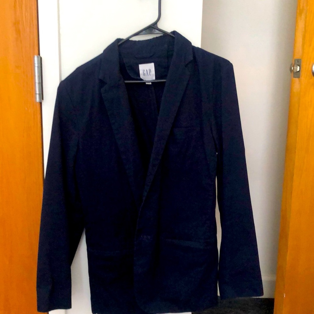 Men's dark blue blazer, size S